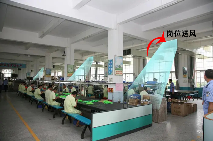 崗位降溫局部送風